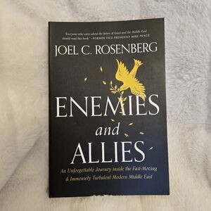 💙3/$25💙Enemies‎ and Allies by Joel C.Rosenberg Softcover